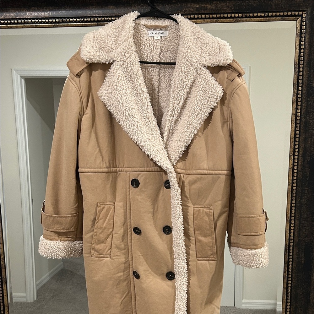 Great Jones - Lined Sherpa Coat - Picture 11 of 11